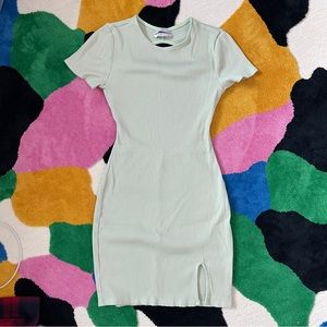 Urban Outfitters bodycon slit mini dress
